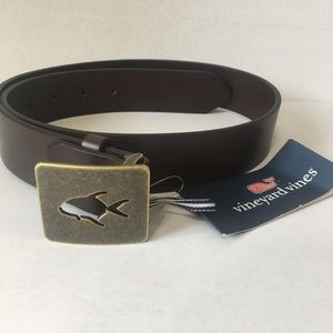 Vineyard Vines Leather Belt